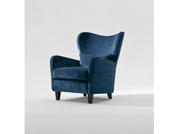 PORTOFINO - Fabric armchair with armrests by Marac