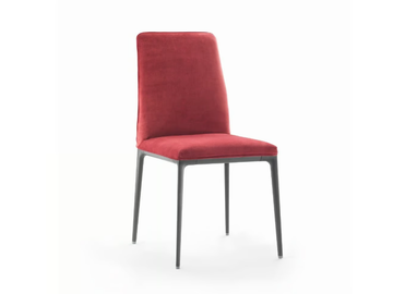 ZADIE - Upholstered fabric chair with removable cover by Marac