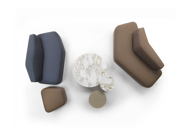 ATACAMA - Sectional fabric sofa by Marelli