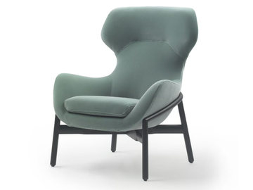 BRERA - Armchair high-back by Marelli