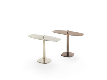 LEAF - Metal side table by Marelli