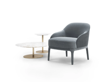 PARIS - Armchair with armrests by Marelli