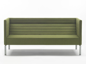 STRIPES - 3 seater fabric sofa by Marelli