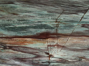 GREEN LUISE - Indoor quartzite wall/floor tiles by MARGRAF