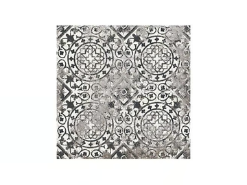 MAIOLICHE 9 NERA - Indoor porcelain stoneware wall/floor tiles with encaustic effect with encaustic effect by MARINER