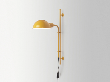 FUNICULÍ A - Adjustable metal wall lamp by Marset