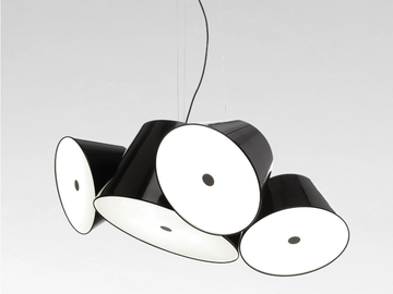 TAM TAM - Swivel aluminium pendant lamp by Marset