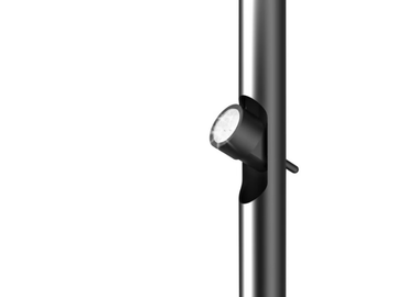 CALABRONE - LED adjustable aluminium floor lamp by Martinelli Luce