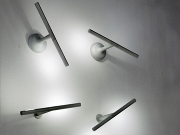 COLIBRÌ - LED adjustable aluminium wall lamp by Martinelli Luce