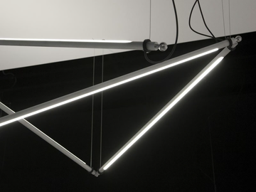 COLIBRÌ - LED aluminium pendant lamp by Martinelli Luce