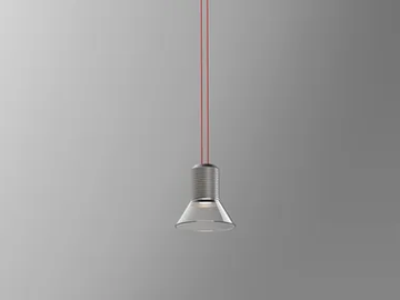 DIA - LED glass and aluminium pendant lamp by Martinelli Luce