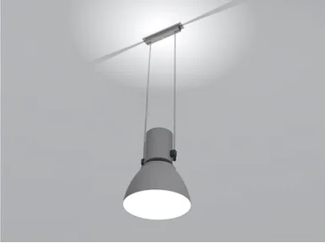 DUEMILATRE - Dimmable aluminium pendant lamp by Martinelli Luce
