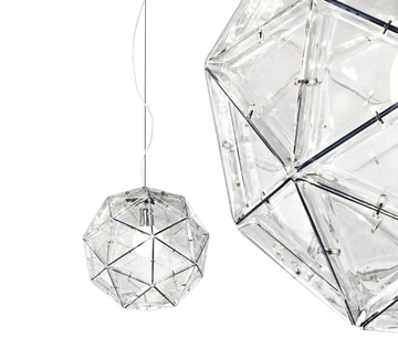 POLIEDRO - Polycarbonate pendant lamp by Martinelli Luce