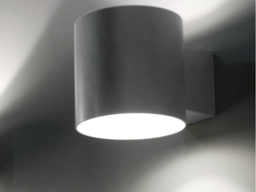 TUBE - Metal wall lamp by Martinelli Luce