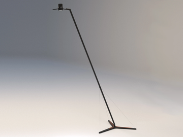 Y3 - LED adjustable aluminium floor lamp by Martinelli Luce