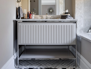 CHICAGO - NORTH SHORE - Floor-standing vanity unit with drawers by Martini Interiors