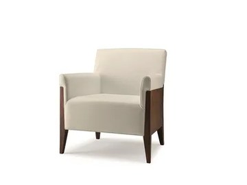 Eddie - Fabric armchair with armrests by Martini Interiors