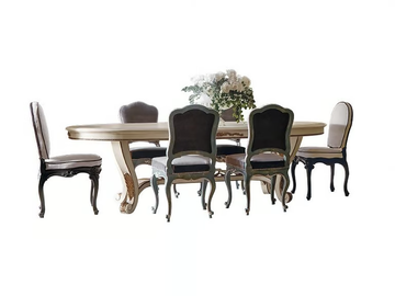 GREGORY - Extending solid wood dining table by Martini Interiors