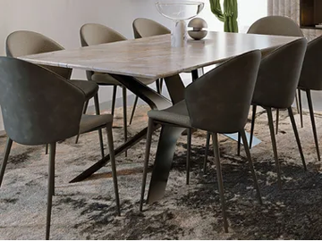 MORGAN - Rectangular wooden table by Martini Interiors