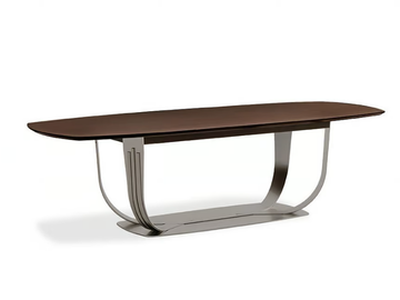ROGER - Extending rosewood dining table by Martini Interiors