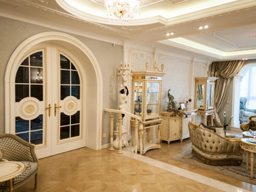 SOGNO - Wooden boiserie / door by Martini Interiors