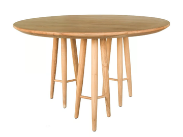 GIANNO - Round teak dining table by Mary&