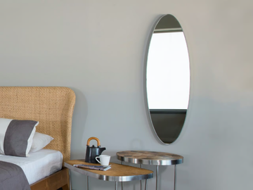 OVAL - Oval wall-mounted mirror by Mary&