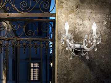 DRYLIGHT A2 - Polycarbonate outdoor wall lamp by Masiero