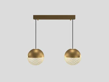 IGLÙ S2 - LED metal pendant lamp by Masiero