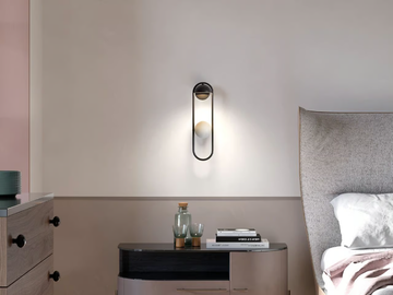 LUPPITER A1 AL - LED metal wall lamp by Masiero