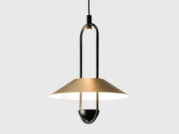 LUPPITER S1 G 33 - LED metal pendant lamp by Masiero