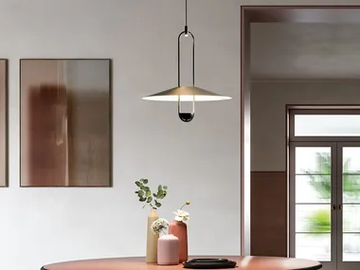 LUPPITER S1 G 55 - LED metal pendant lamp by Masiero