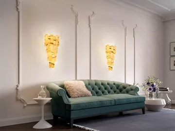 ROYALE A 5/31/70 - Onyx ceiling lamp by Masiero