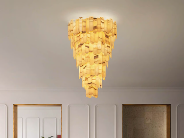 ROYALE PL 33/75/125 - Onyx ceiling lamp by Masiero