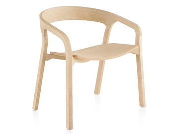 MC1 SHE SAID - Ash chair with armrests by Mattiazzi