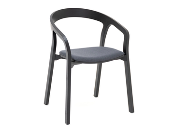 MC1 SHE SAID - Ash chair with integrated cushion by Mattiazzi
