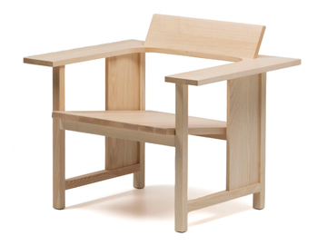MC10 CLERICI - Ash armchair with armrests by Mattiazzi