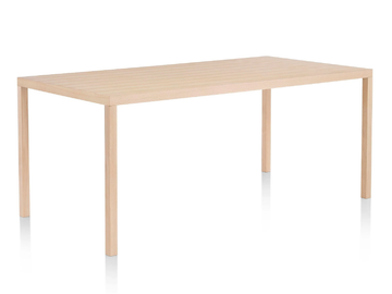 MC14 PRIMO - Rectangular beech table by Mattiazzi