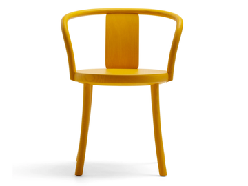 MC18 ZAMPA - Ash chair with armrests by Mattiazzi