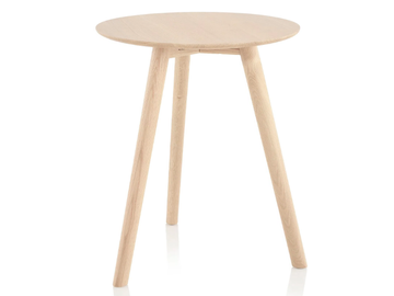 MC3 OSSO - Round ash table by Mattiazzi