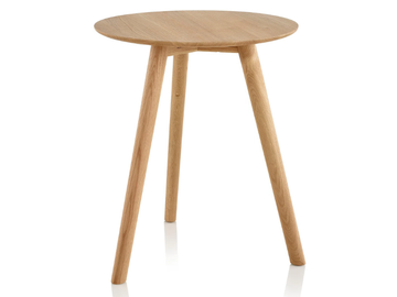 MC3 OSSO - Round oak table by Mattiazzi