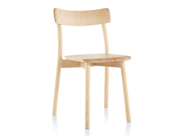 MC8 CHIARO - Ash chair open back by Mattiazzi