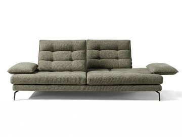 BUCCI - 3 seater tufted sofa by Max Divani