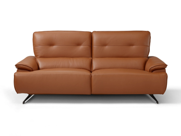 RAFFAELLO - Recliner leather sofa by Max Divani