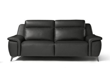 STEFI - 2 seater leather sofa by Max Divani