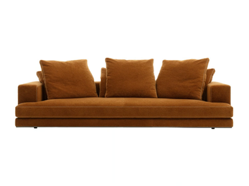 ARBITER - 3 seater fabric sofa by Maxalto
