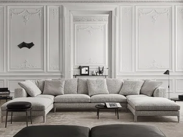 DIVES SOFT - Corner sectional fabric sofa by Maxalto