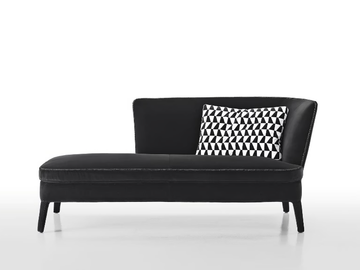 FEBO - Upholstered fabric day bed by Maxalto
