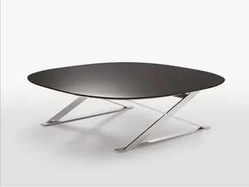 PATHOS - Low square MDF coffee table by Maxalto