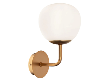 ERICH - Glass wall lamp with fixed arm by MAYTONI